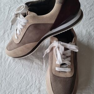 John & Murphy Stylish Women's Suede Sneakers Size 8